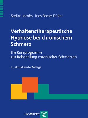 cover image of Verhaltenstherapeutische Hypnose bei chronischem Schmerz